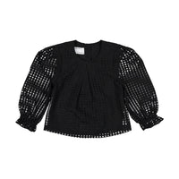Designers Remix Black Molise Blouse