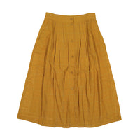 Louis Louise Caramel Check Lurex Linda Skirt