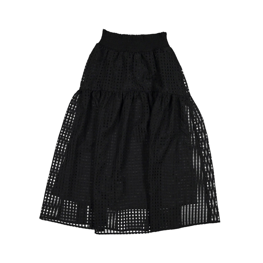 Designers Remix Black Molise Women Skirt