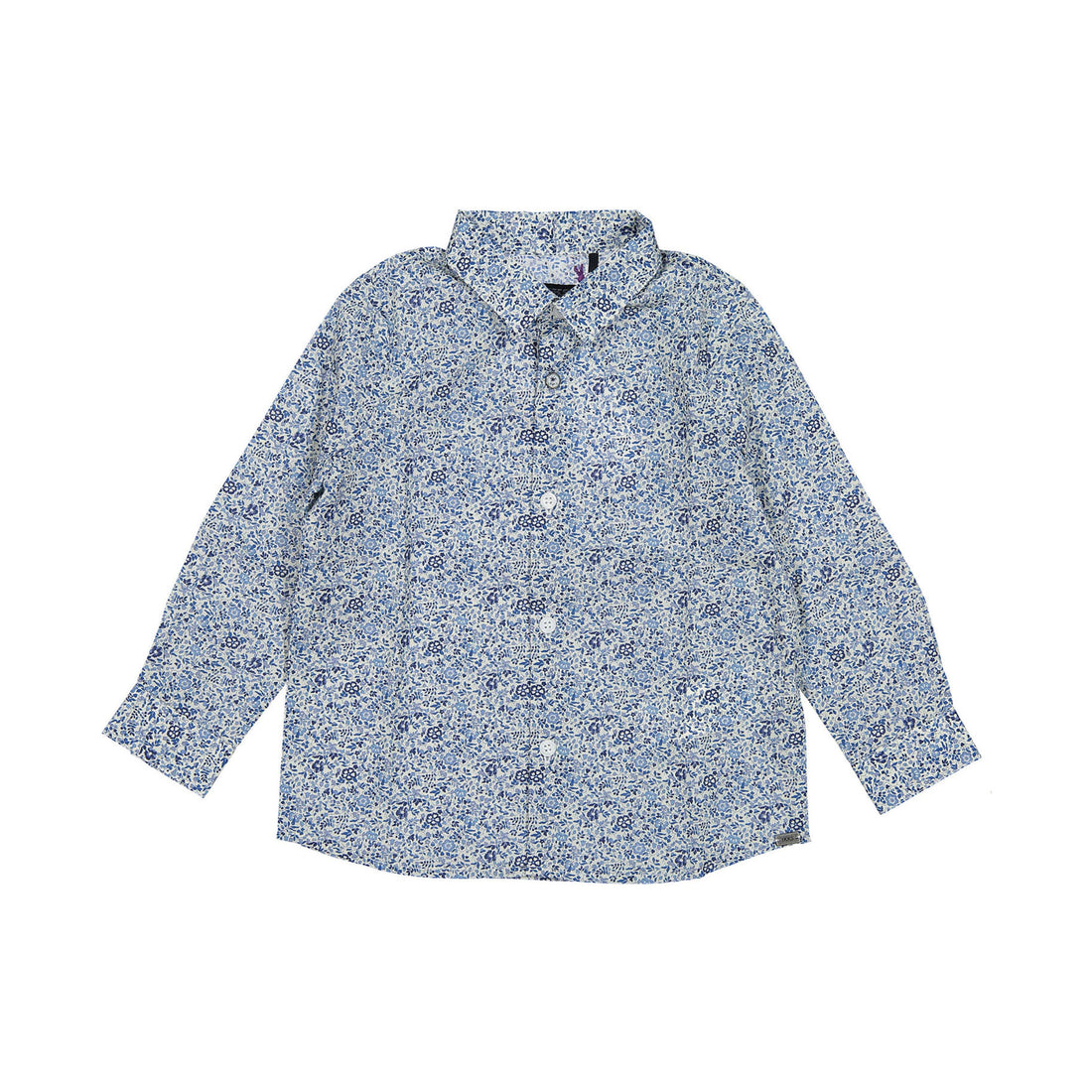 Ikks Blue Allover Print Shirt