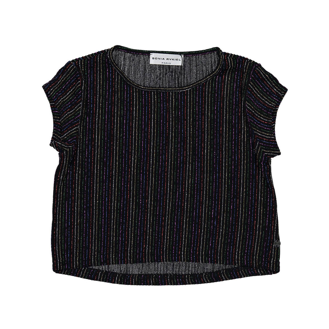 Sonia Rykiel Black Fariente Striped Tee