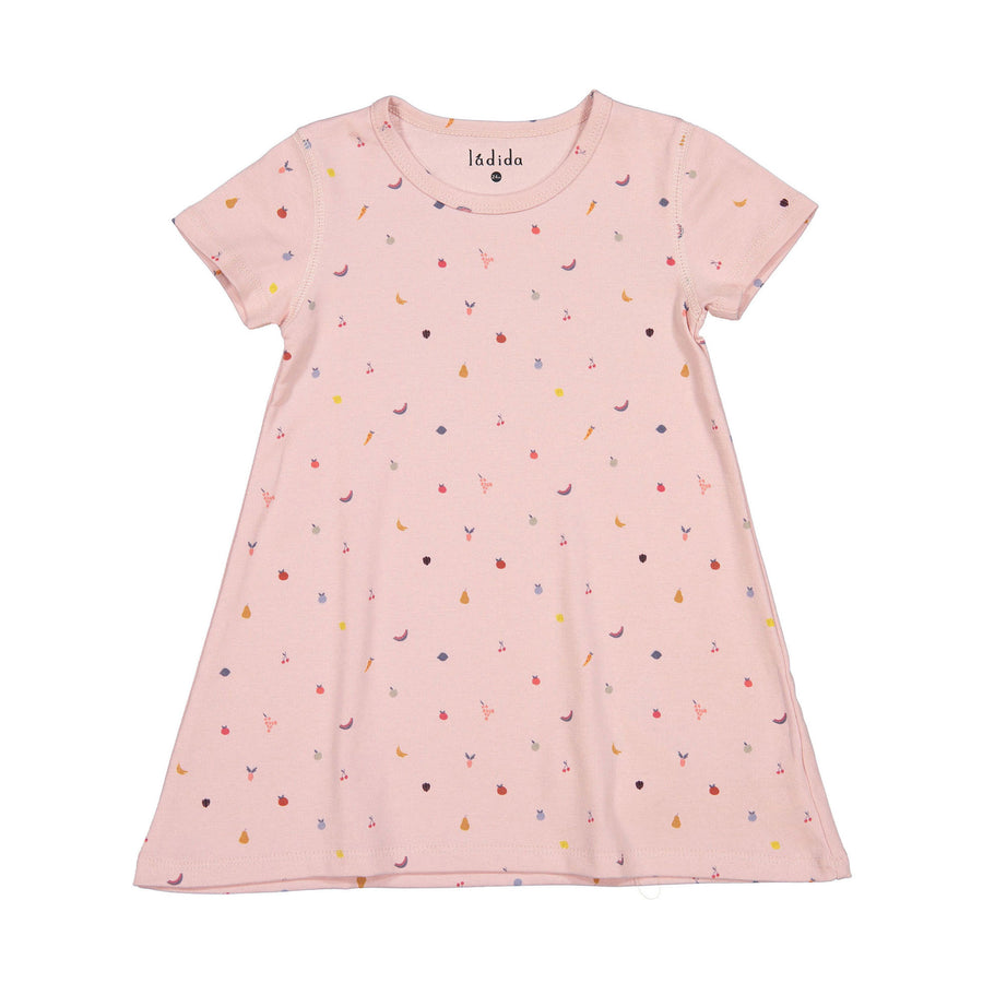 Ladida Pink Fruit Dress
