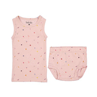 Ladida Pink Fruit Tank Set