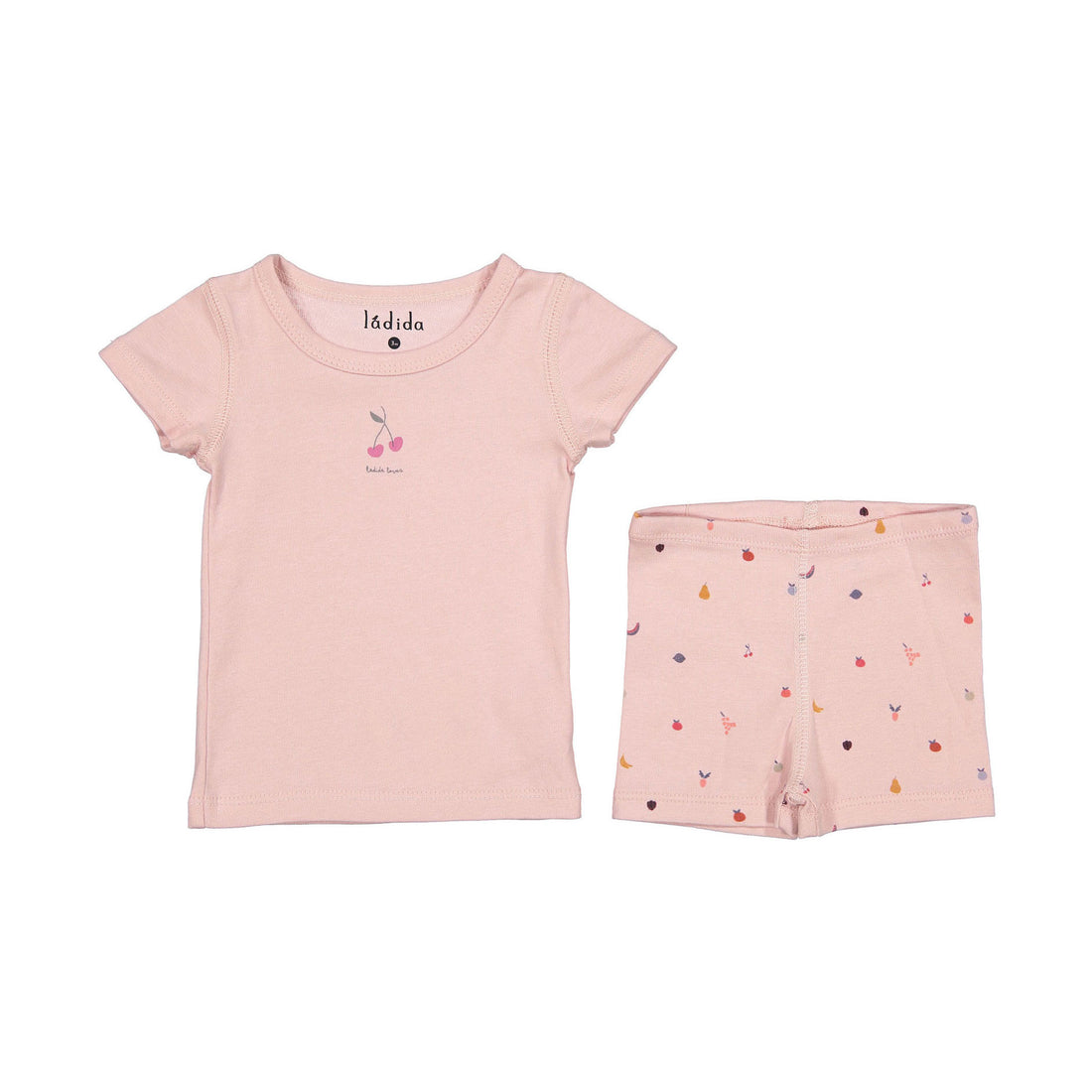 Ladida Pink Fruit Short Set