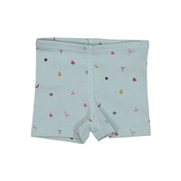 Ladida Blue Fruit Short Set