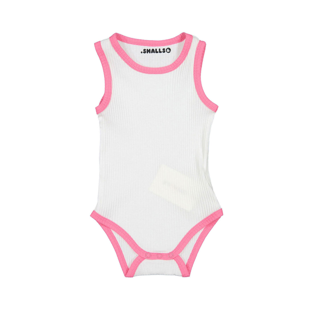 Smalls Neon Pink Colorblock Baby Tank Set