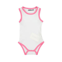 Smalls Neon Pink Colorblock Baby Tank Set