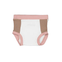 Smalls Pastel Pink Colorblock Baby Tank Set