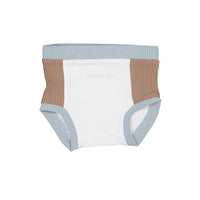 Smalls Pastel Blue Colorblock Baby Tank Set