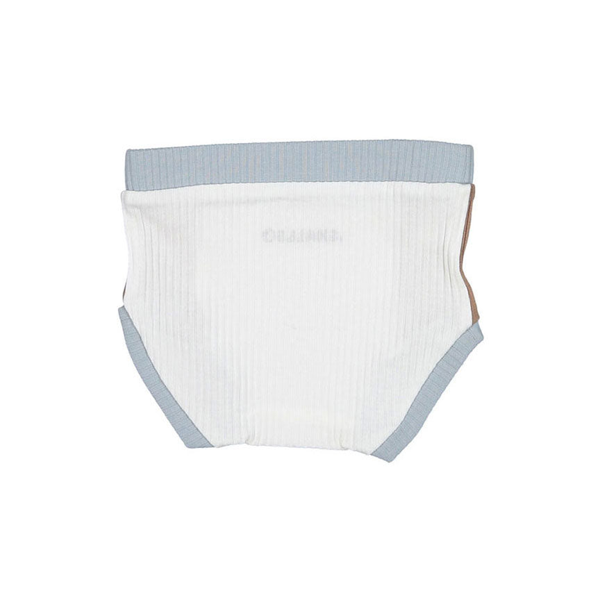Smalls Pastel Blue Colorblock Baby Tank Set