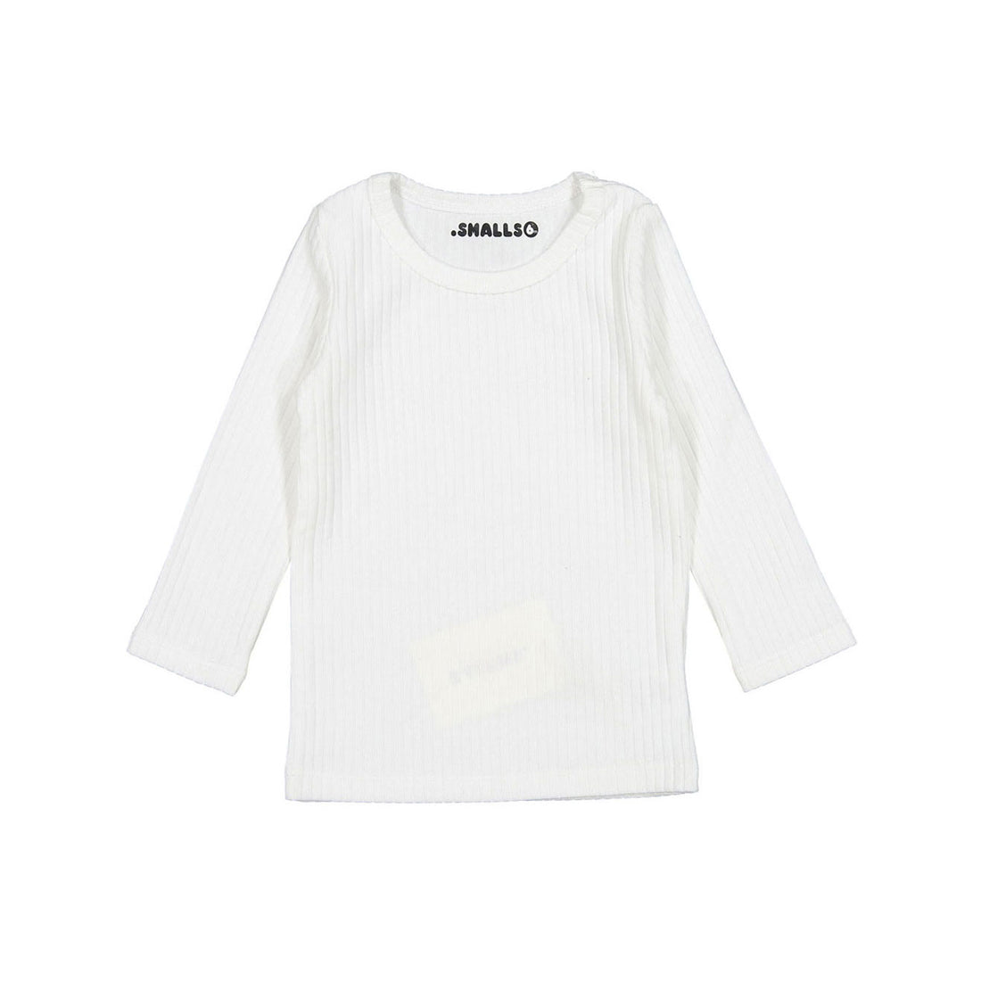 Smalls White Long Sleeve Tee