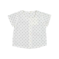 Olivia White Dot Set