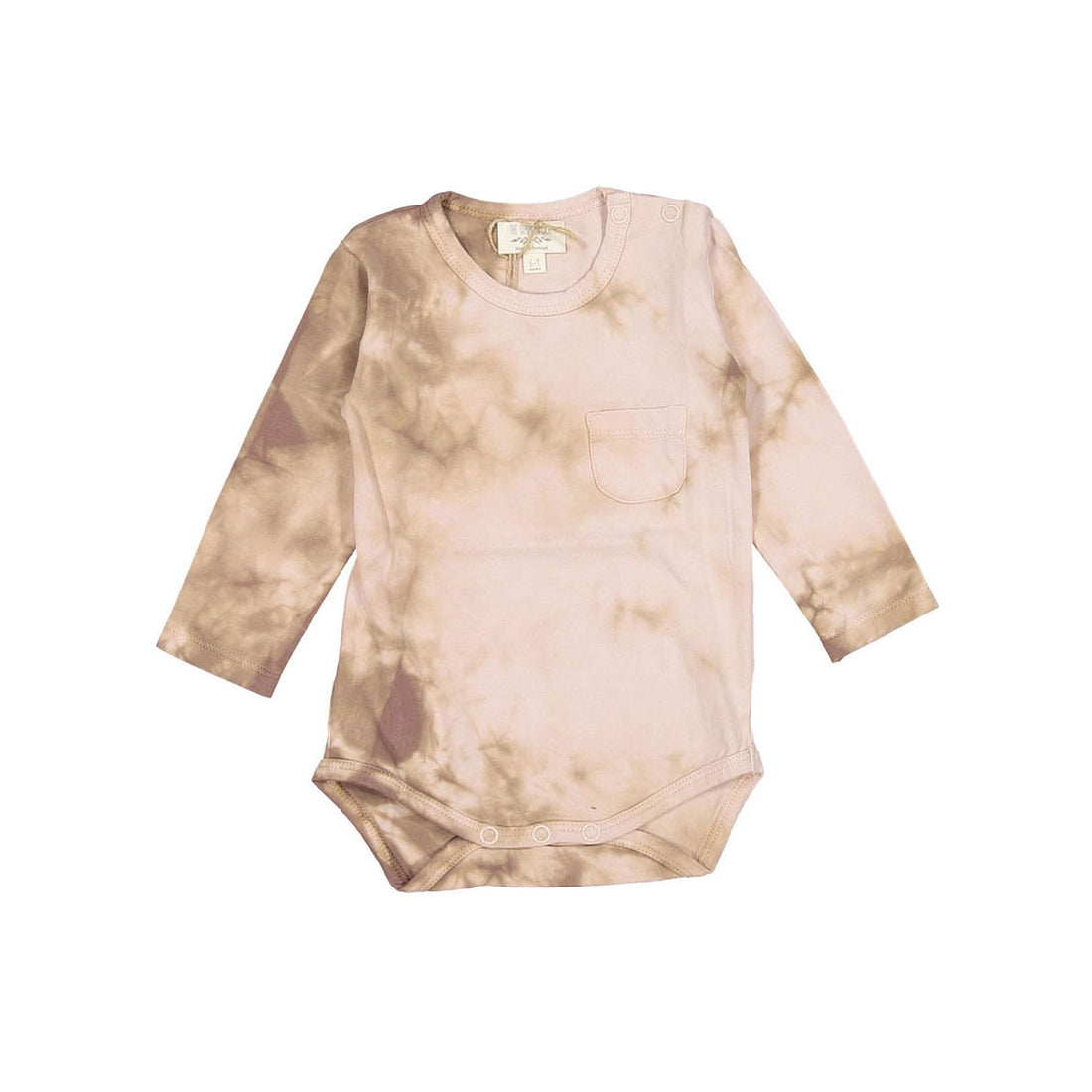 The Simple Folk The Tie-Dye Onesie-Blush Tie-Dye