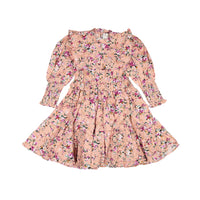 Petite Amalie Pink Print Stephanie Dress
