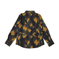 A4 Multi Plaid Silky Blouse
