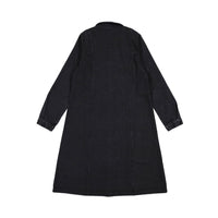 Ava and Lu Black Denim Fringes Dress