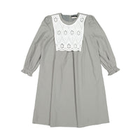 ROWE Green Bib Collar Dress