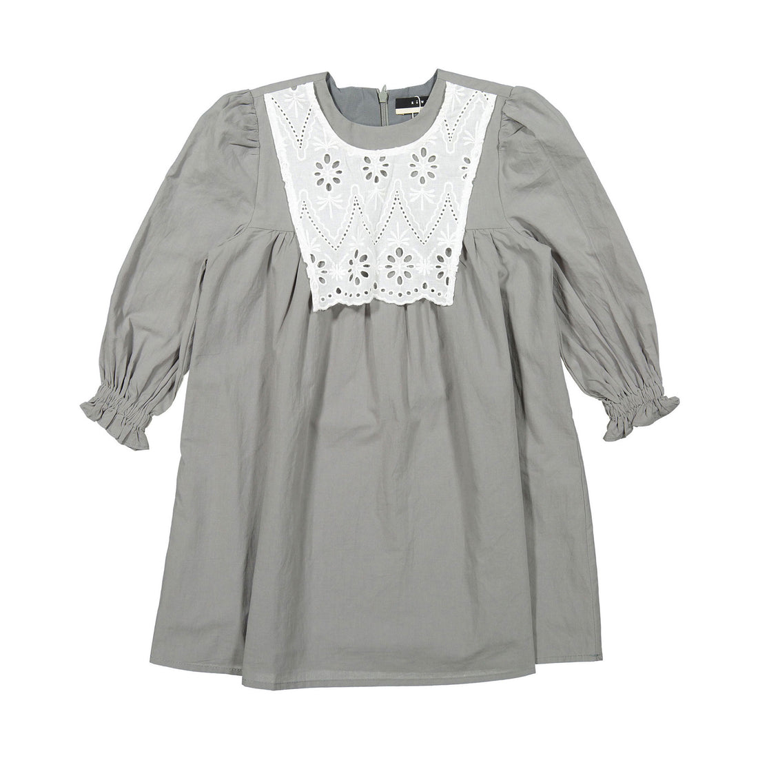 ROWE Green Bib Collar Dress