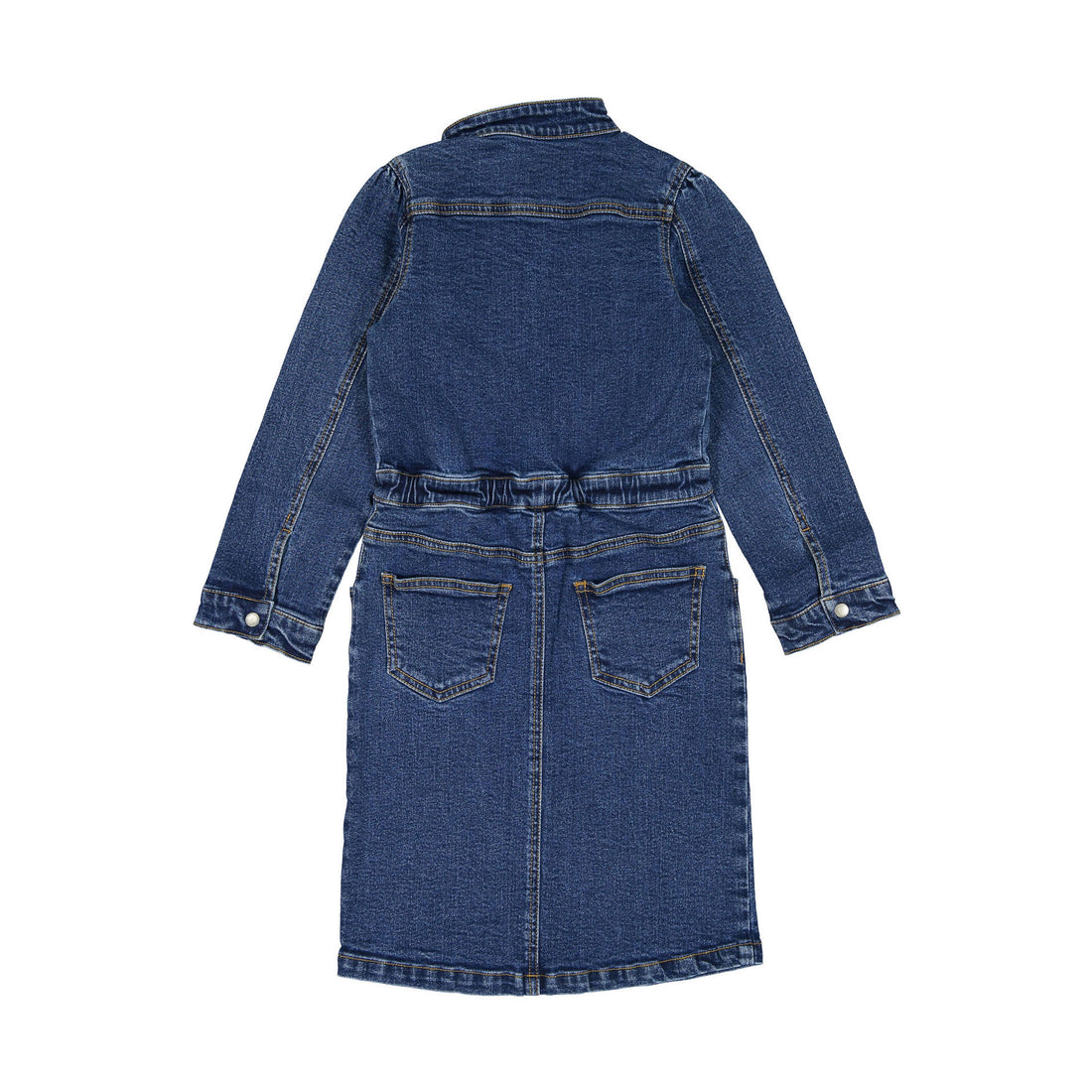 Its In My Jeans Blue Wash Front Zip Robin Denim Dress