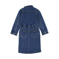 Its In My Jeans Blue Wash Front Zip Robin Denim Dress