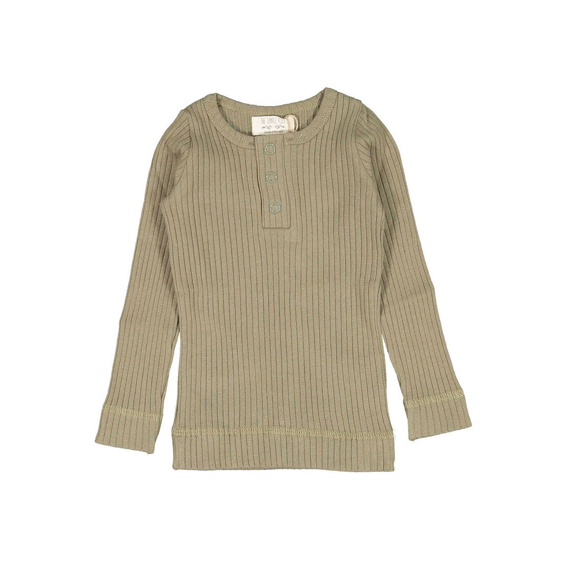 The Simple Folk The Ribbed Top-Sage