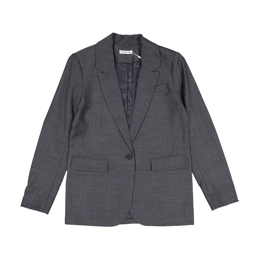 Designers Remix Grey Check Torino Blazer