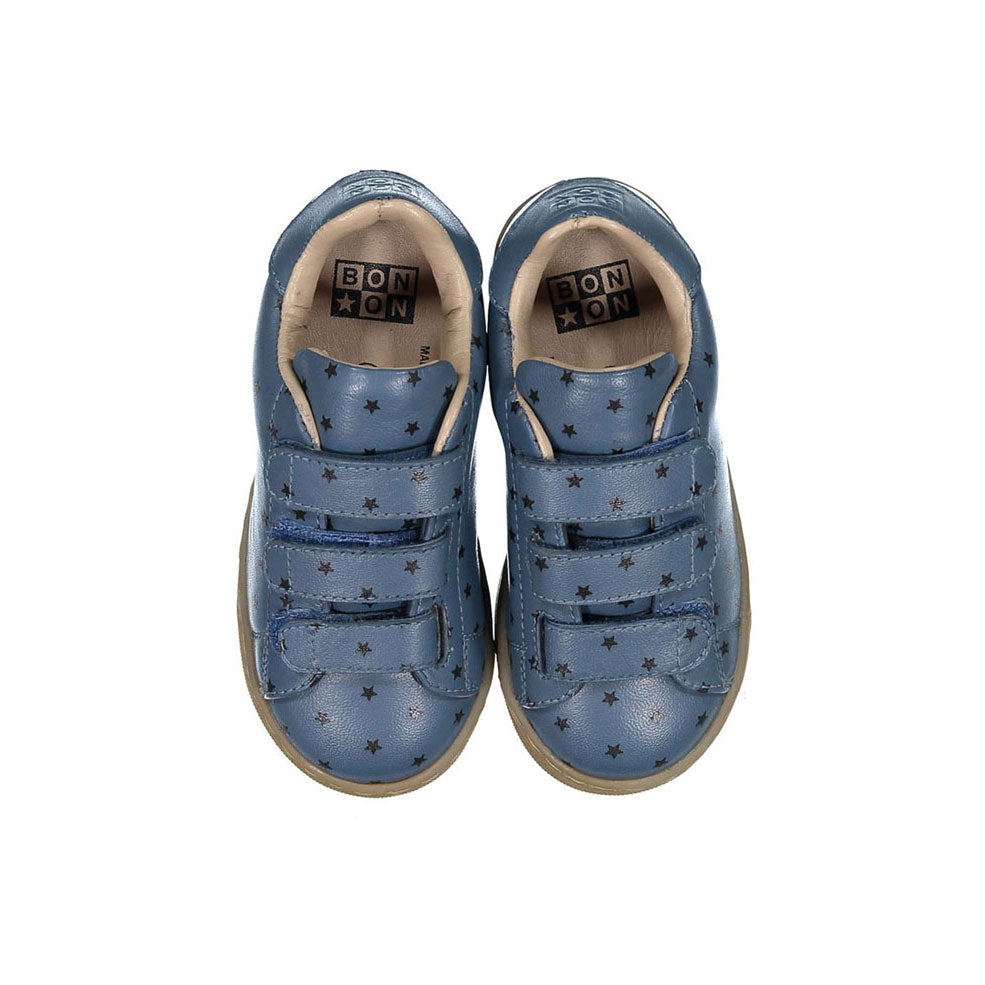 Bonton Slate Blue Tennis Shoes
