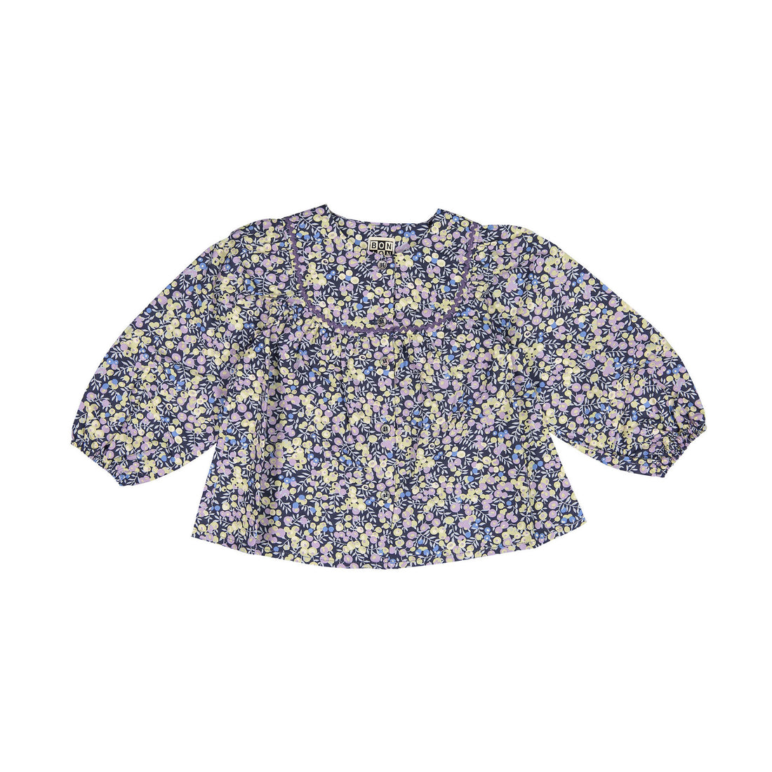 Bonton Violet Liberty Dix Baby Blouse
