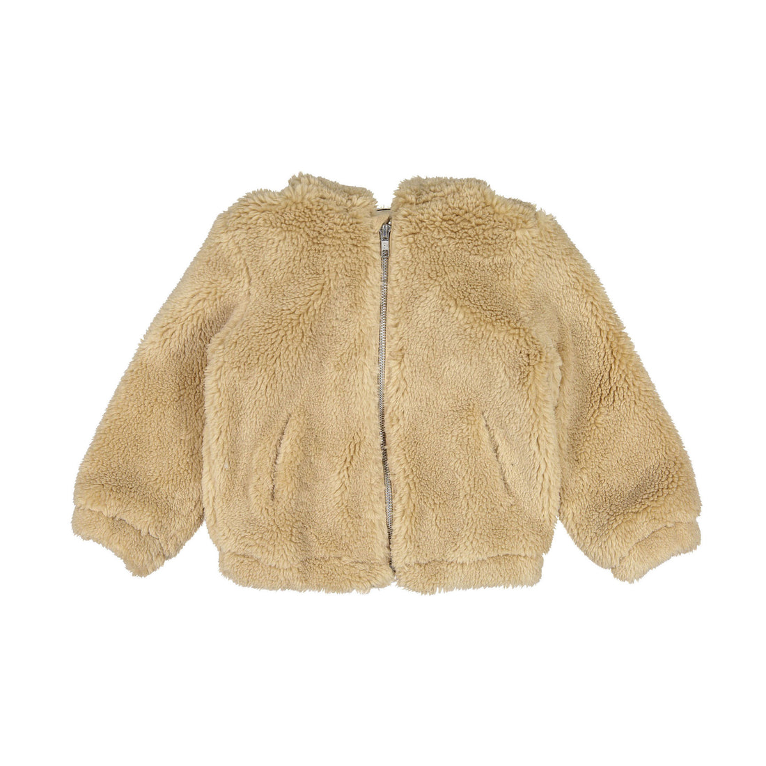 Bonton Doe Faux Sheepskin Bomber