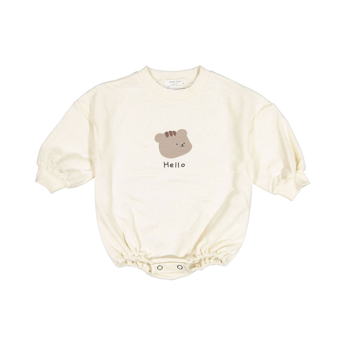 BEBE NINE Ivory Squirrel Bodysuit