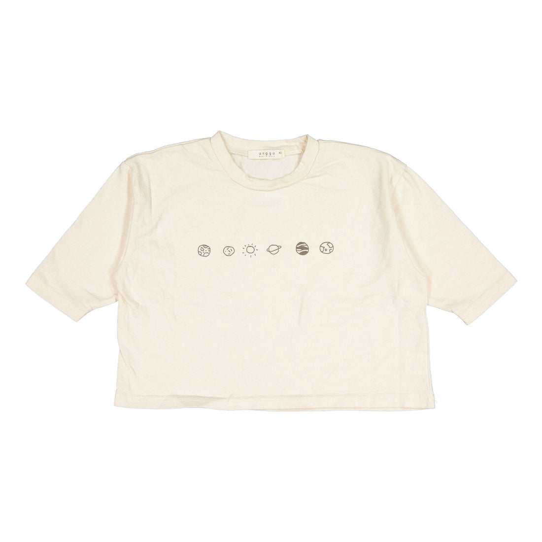 ANGGO Cream Planet Tee