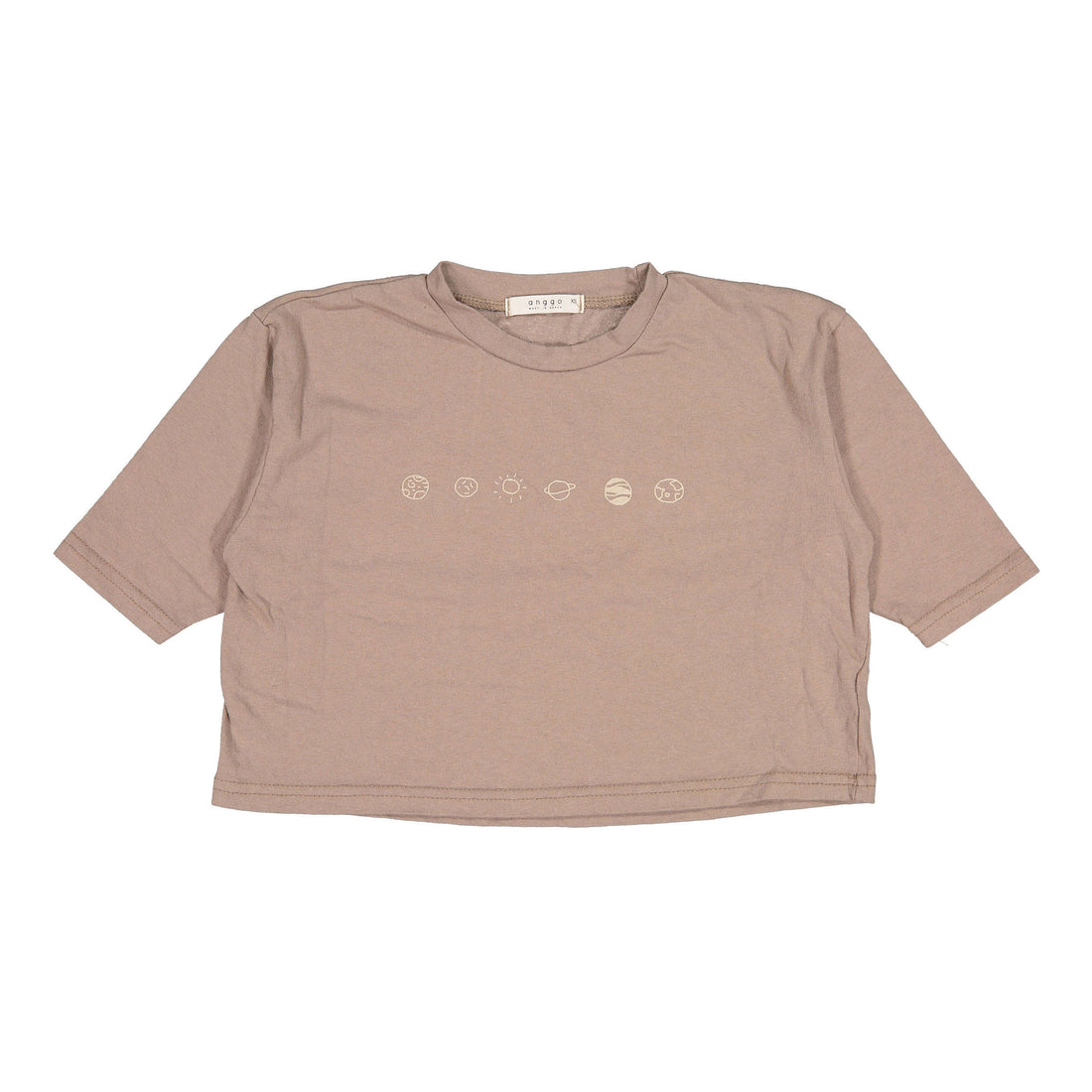 ANGGO Brown Planet Tee