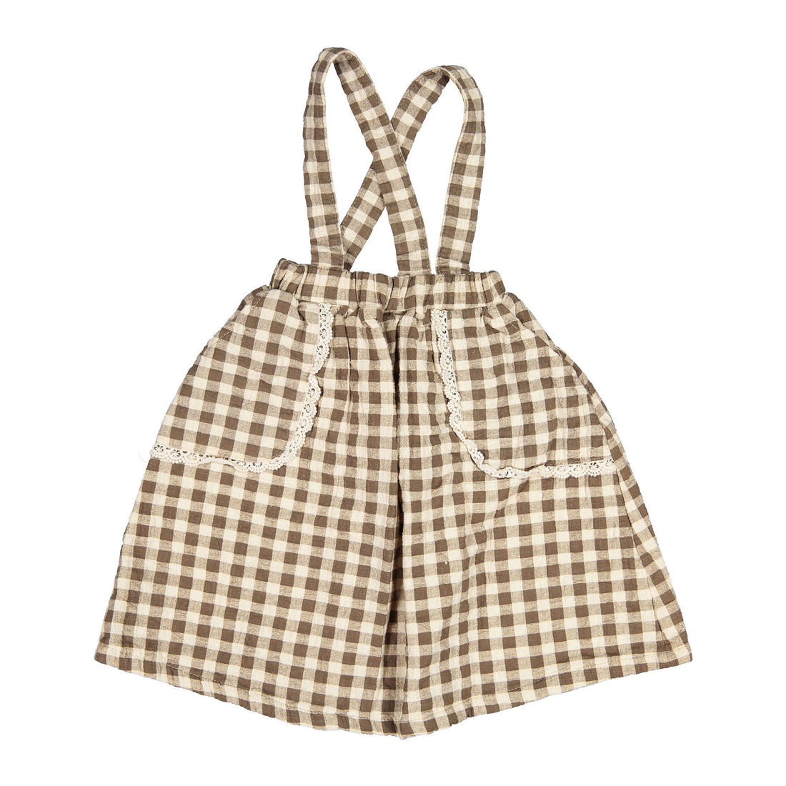 ANGGO Check Earl Grey Skirt