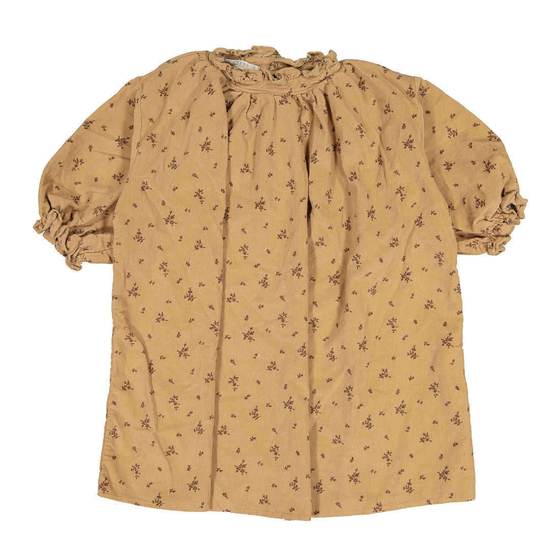 ANGGO Yellow-Beige Herb Dress