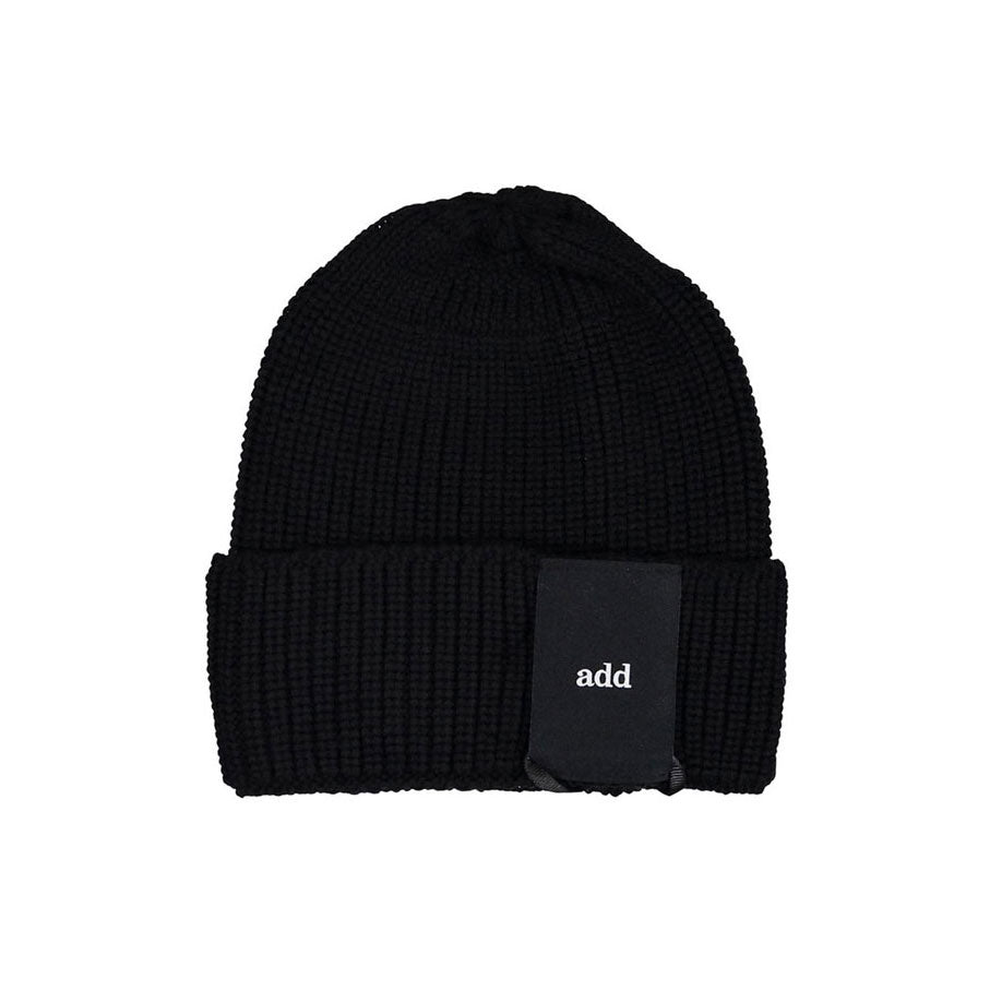 ADD Black Knit Hat
