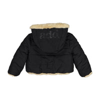 ADD Black Fur Lined Coat