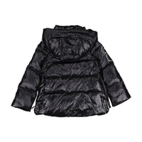 ADD Black Logo Girls Puffer Coat