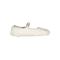 Bonton Ecru Fur Mia Mary Janes