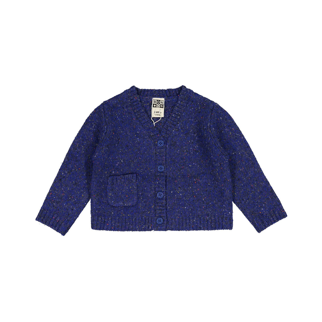 Bonton Ink Mill Knit Baby Cardigan