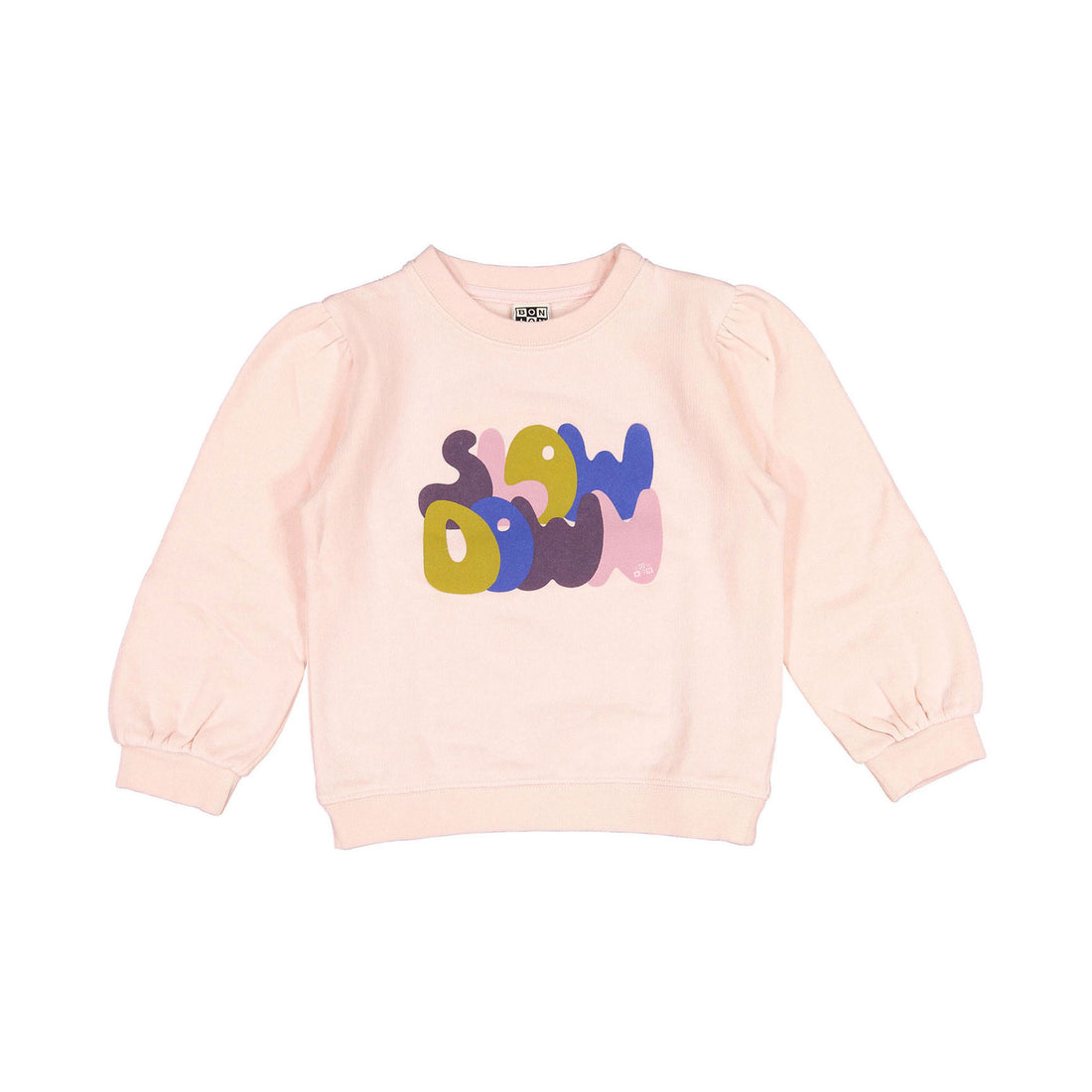 Bonton Peach Slow Down Sweatshirt