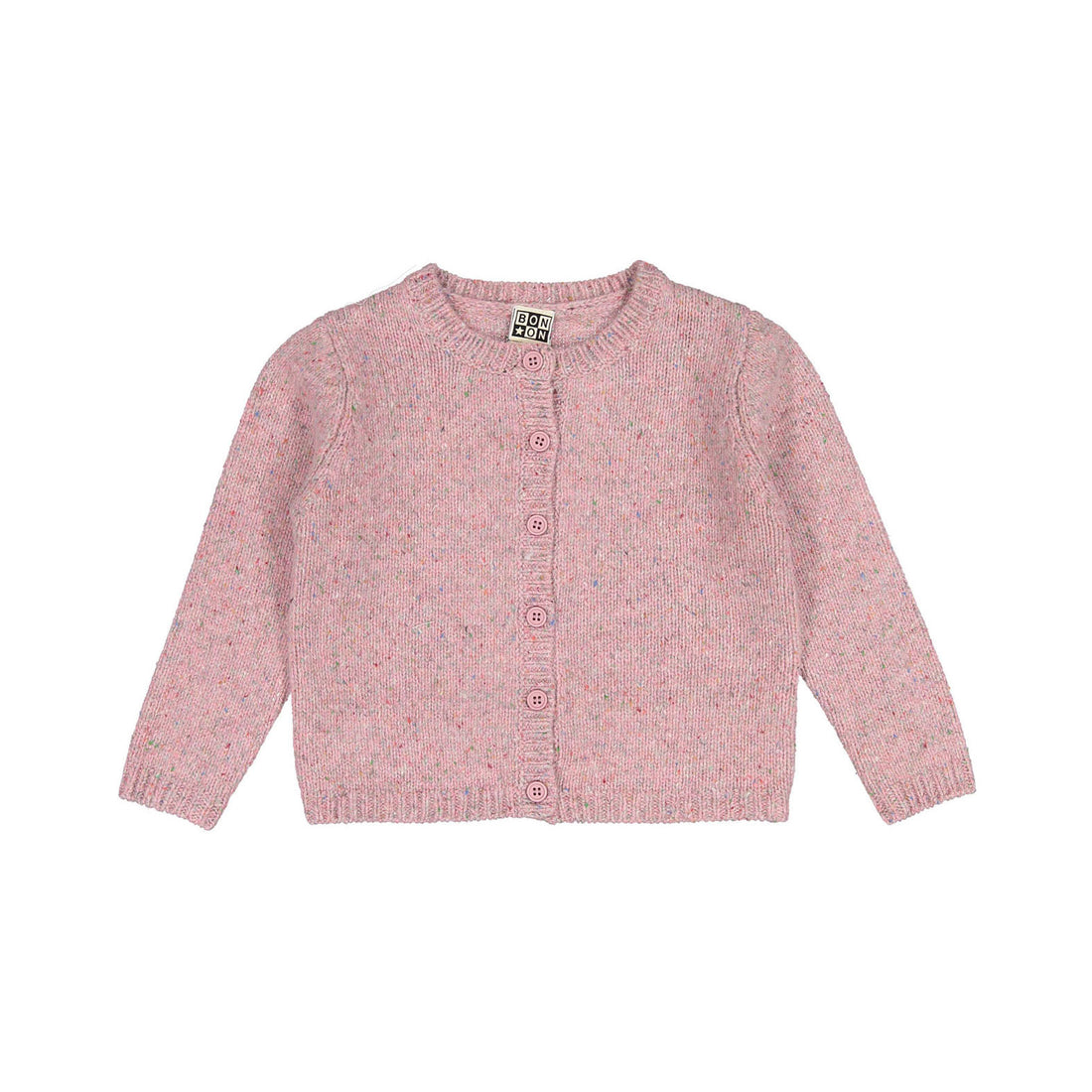 Bonton Rose Mill Knit Baby Cardigan