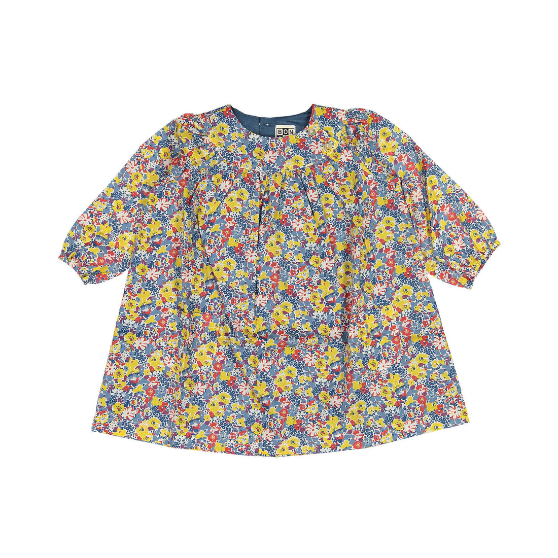 Bonton Blue Liberty Dada Baby Dress