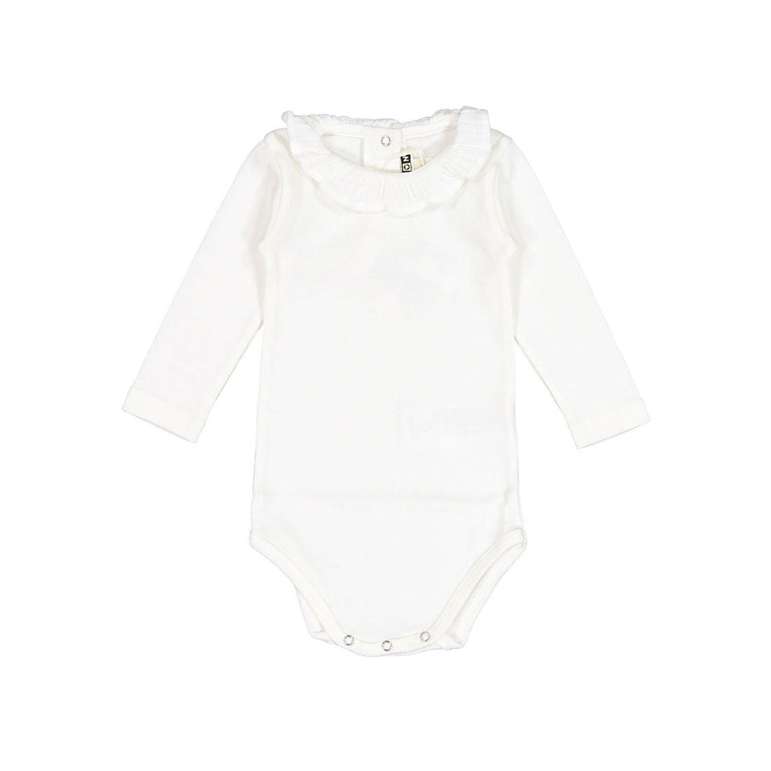 Bonton Oat Ruffled Collar Onesie