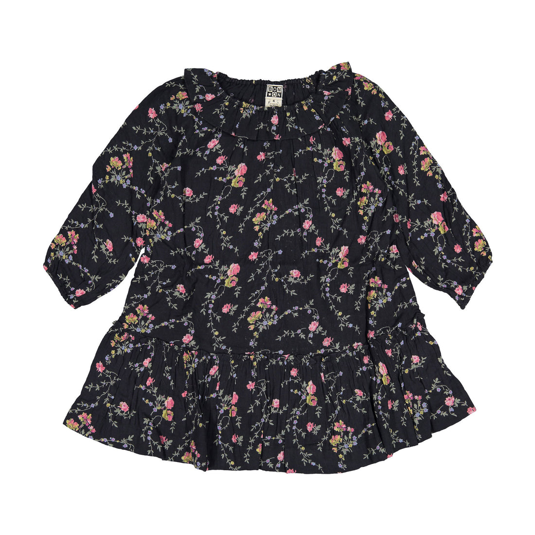 Bonton Romatic Flower Daria Dress