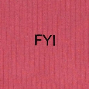 FYI Red  FYI Signature Turtleneck