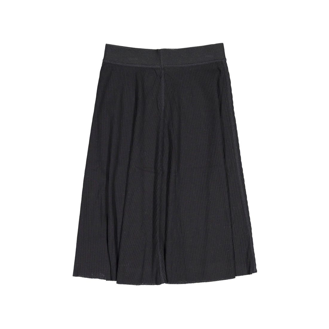 FYI Black Classic Rib Skirt