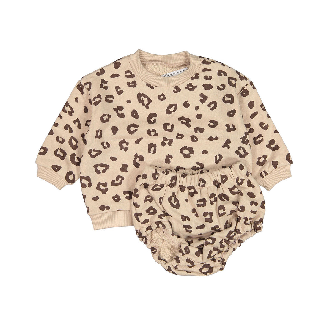 MAC Beige Tiger Top Bottom Set