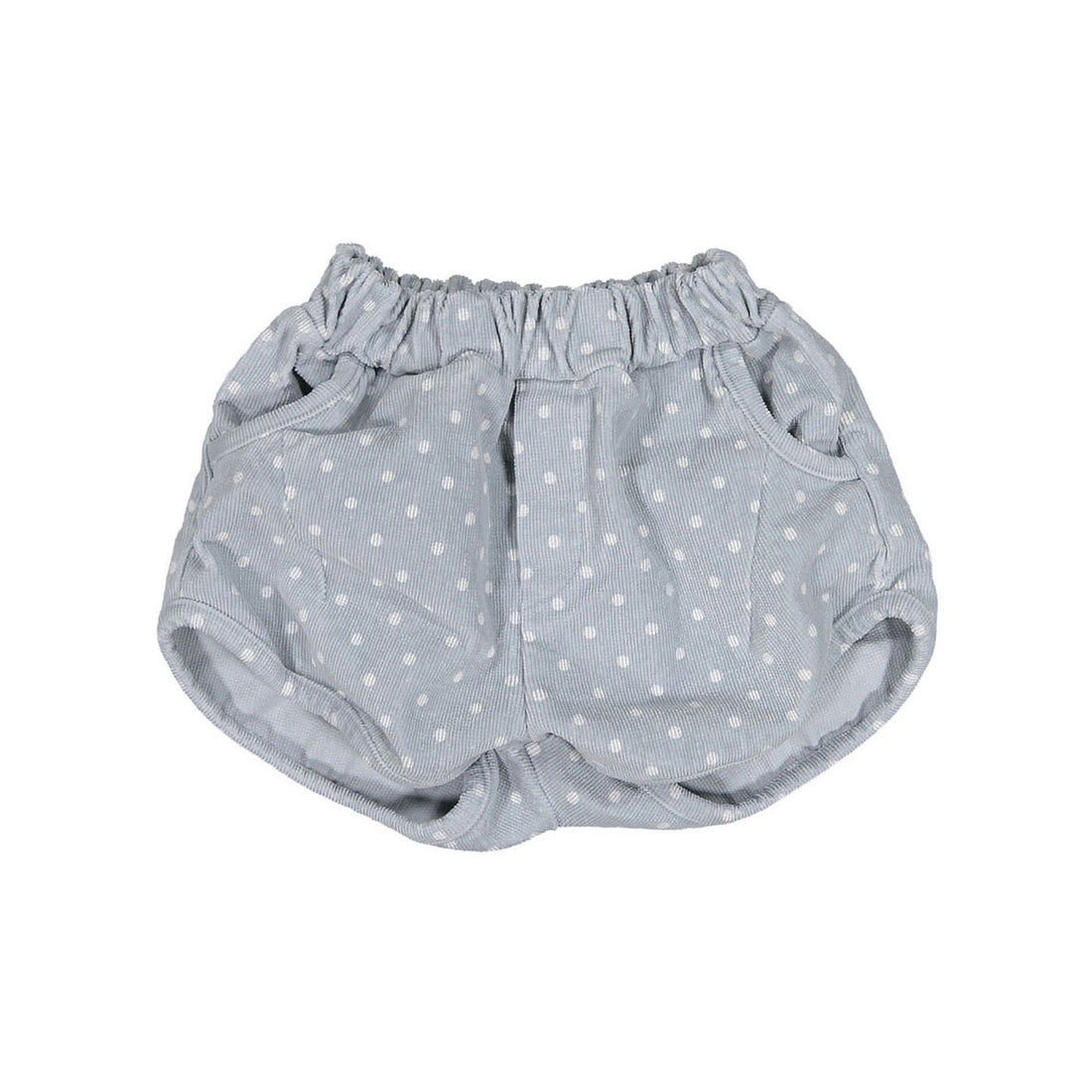 MY BEBE Sky Dot Rib Shorts