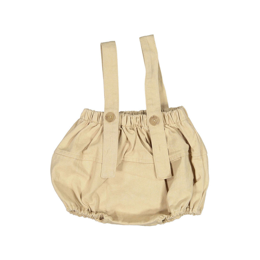 MIMI MARKET Beige Jen Jen Dungarees