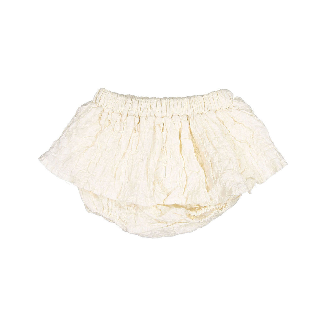 MIMI MARKET Ivory Rinkle Skirt